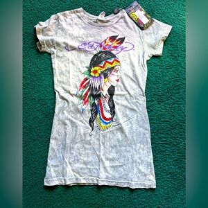 WOMENS ED HARDY TSHIRT